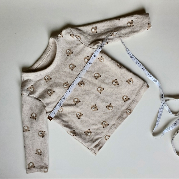 George Light Tan Shirt with Bear Print - Picture 3 of 5